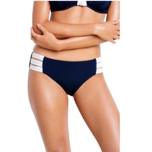 NWT US-8 Seafolly Bikini Set Navy (DD) - Picture 3 of 16